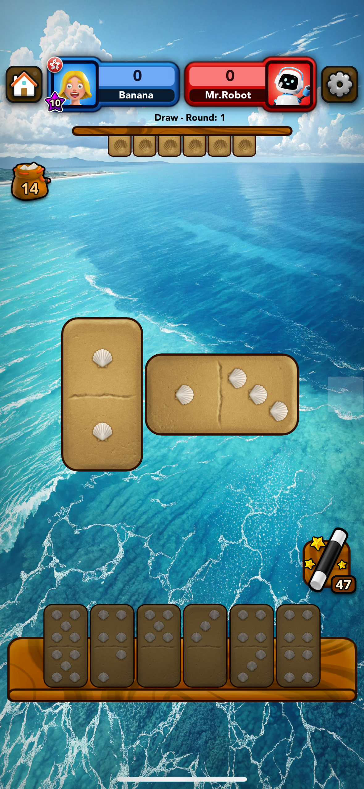 اسکرین شات 2 بازی Domino Classic Online