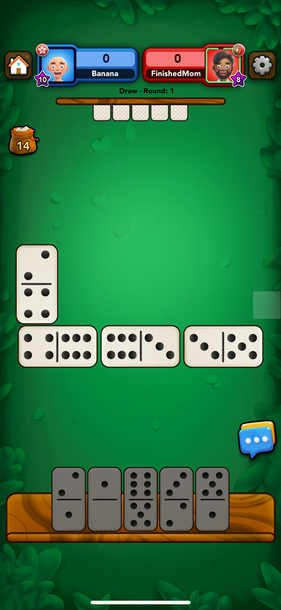 اسکرین شات 1 بازی Domino Classic Online