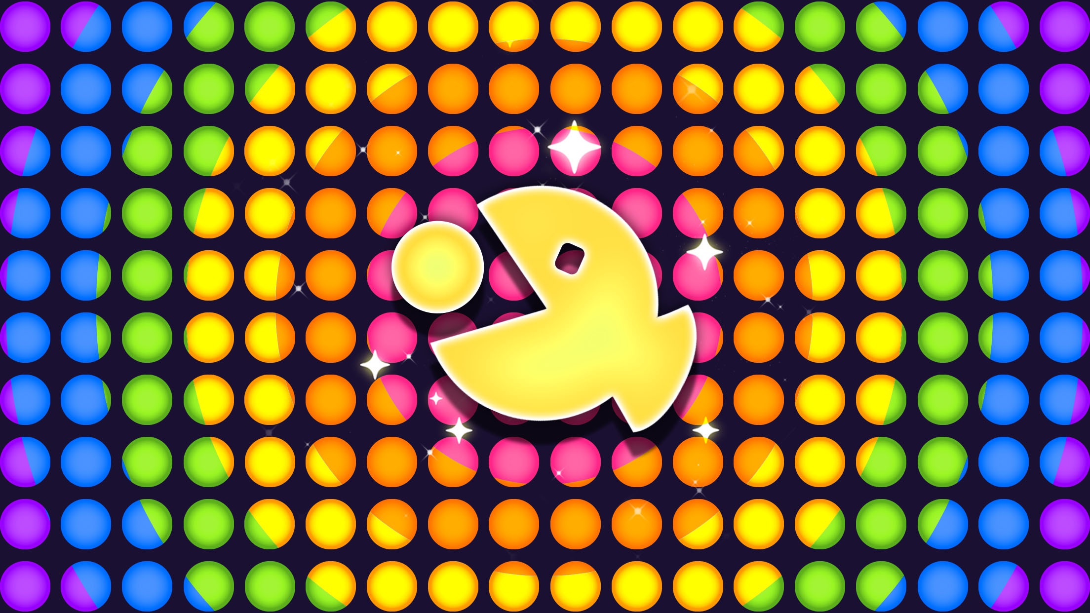 اسکرین شات 1 بازی Bean Chomper - Match Color