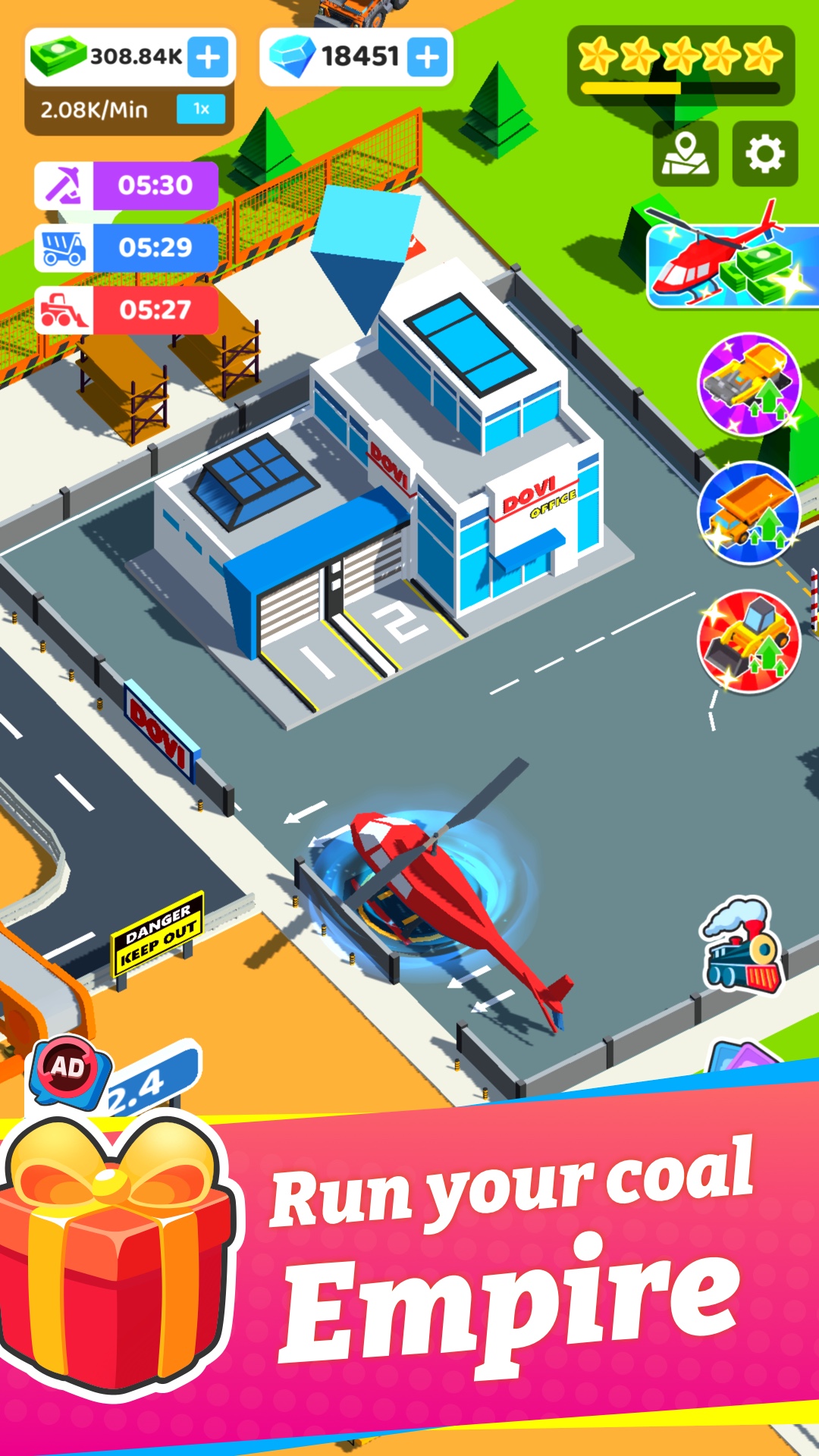 اسکرین شات 5 بازی Coal Mining Inc.