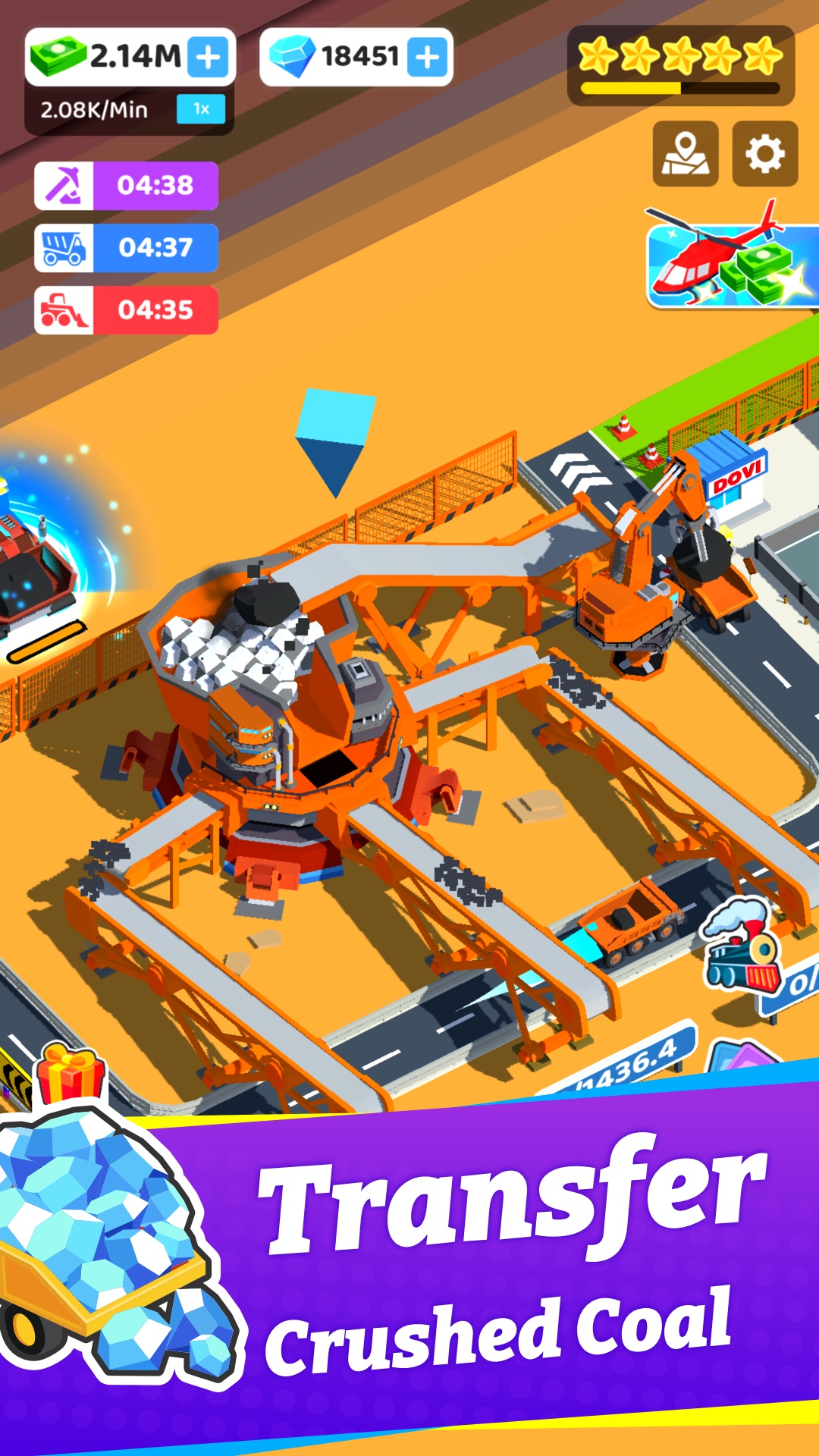 اسکرین شات 1 بازی Coal Mining Inc.