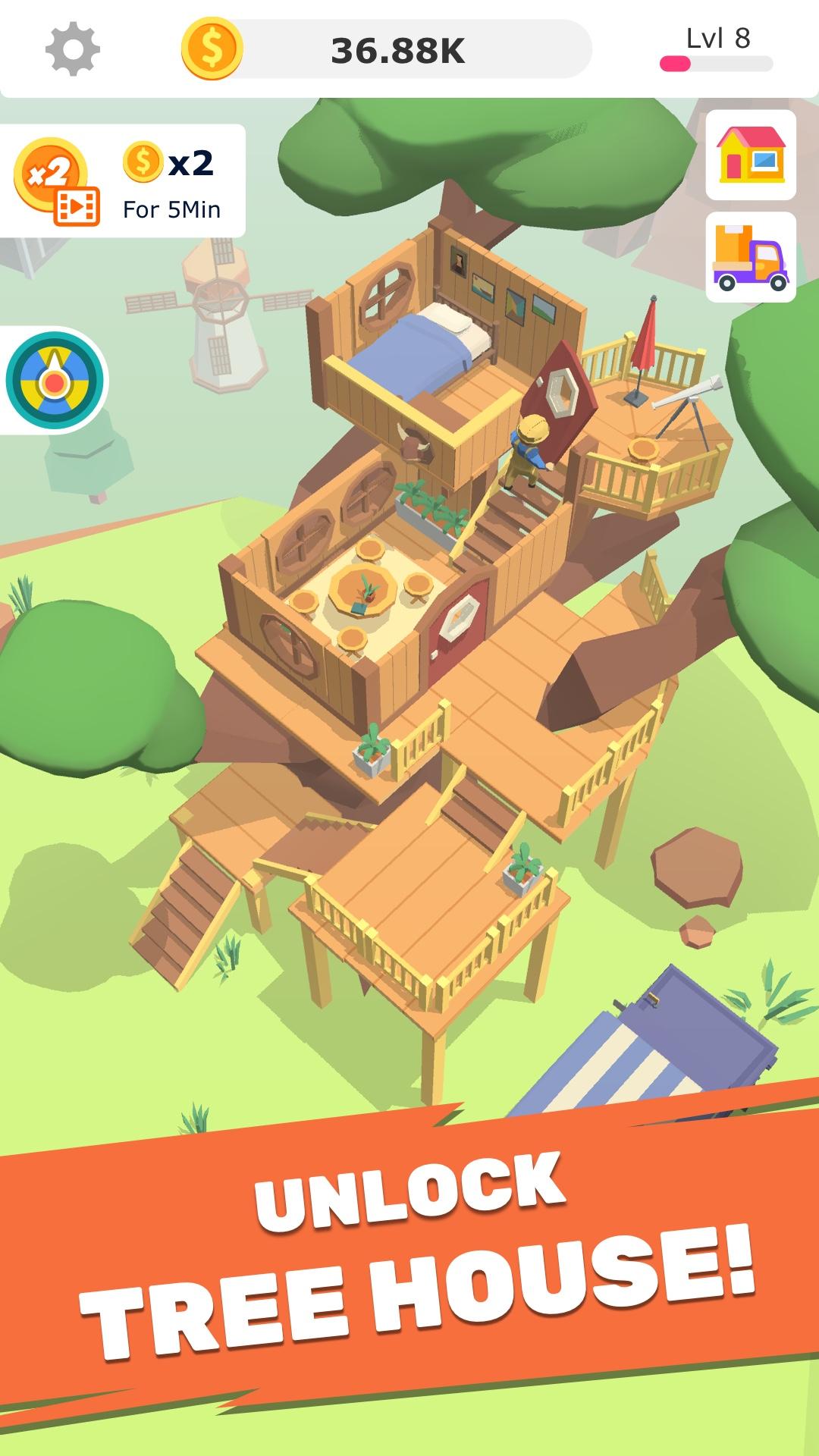 اسکرین شات 3 بازی Idle Decoration Inc