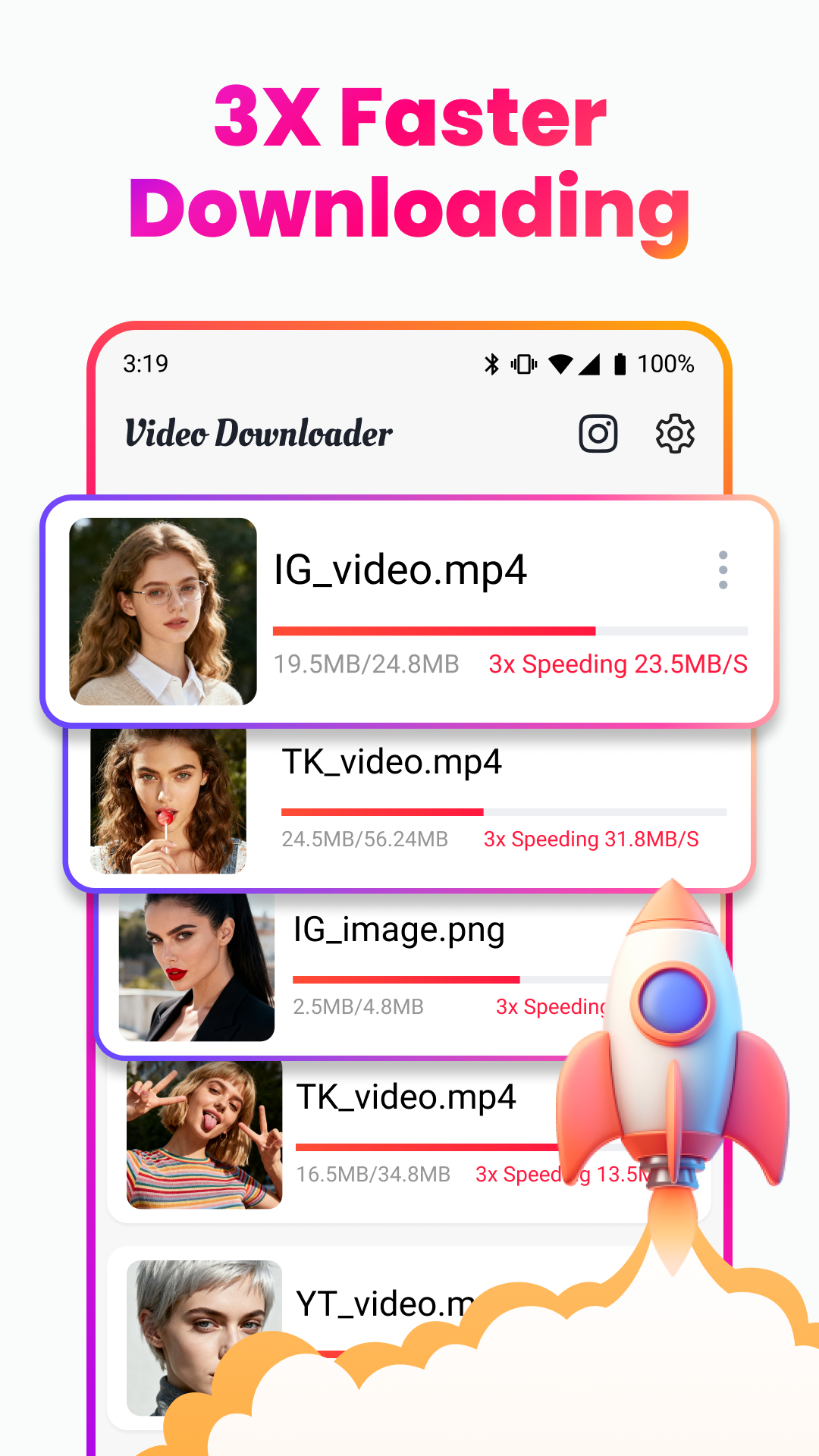 اسکرین شات 4 برنامه Video Downloader, Download All