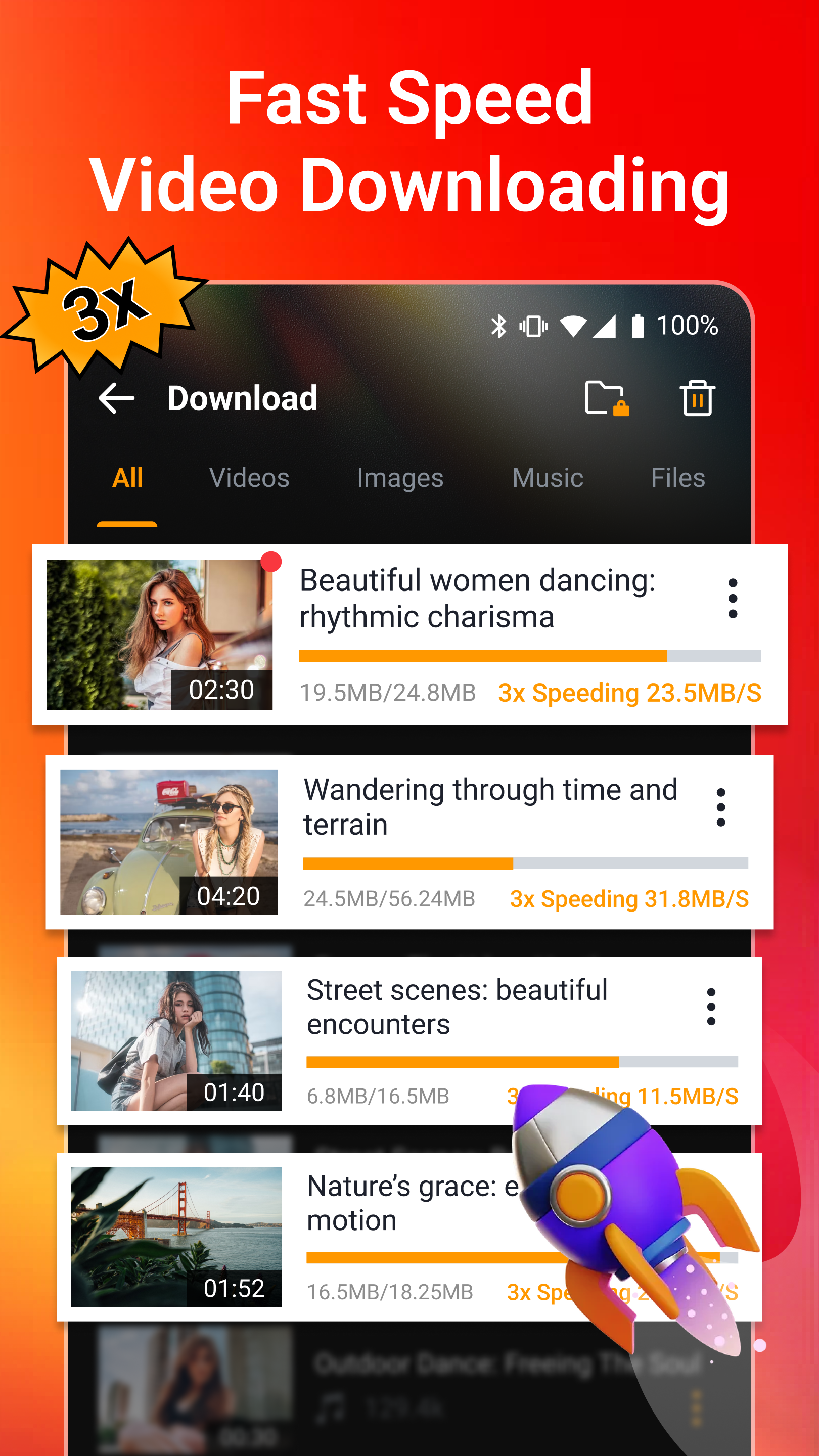 اسکرین شات 3 برنامه All Video Downloader & Player