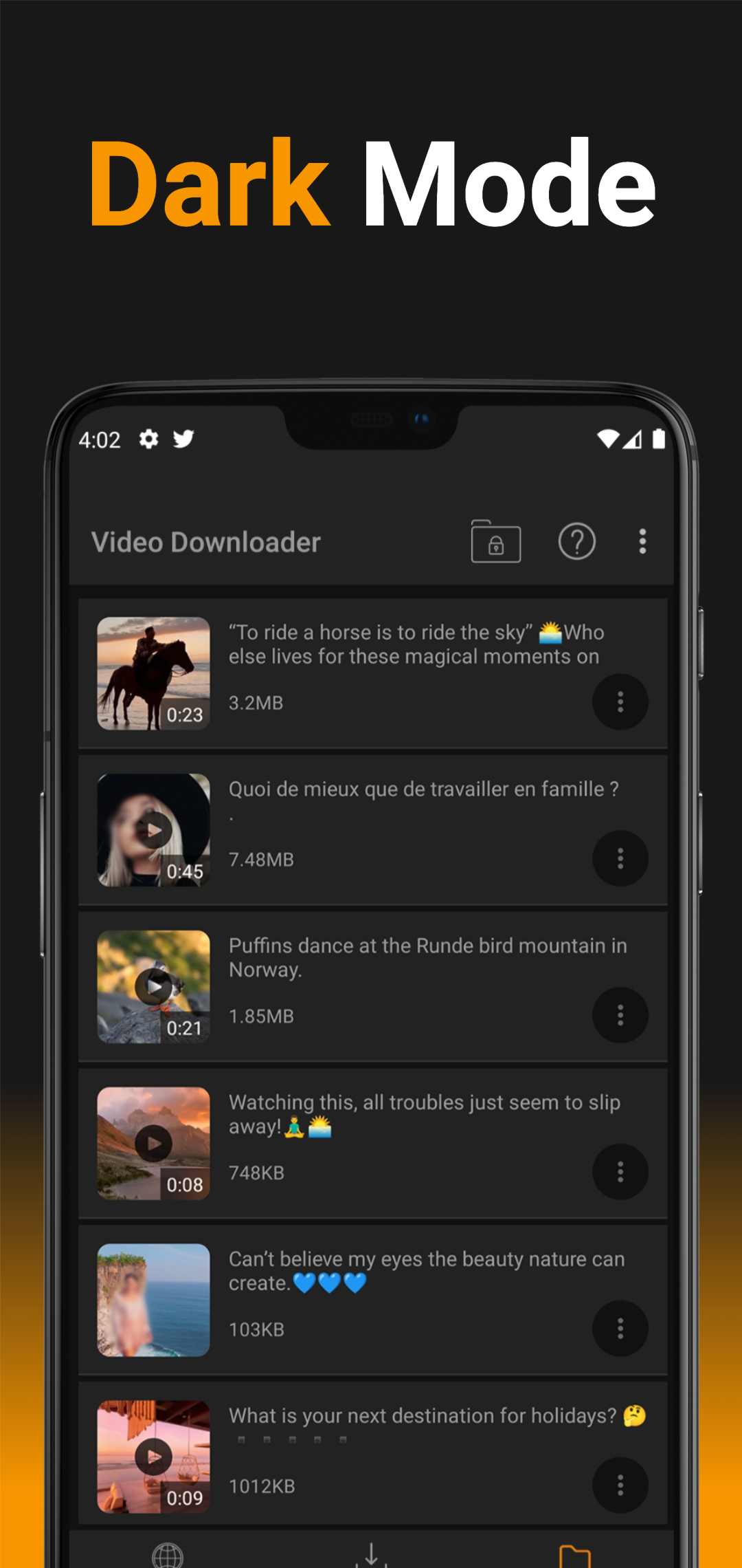 اسکرین شات 8 برنامه Video Saver Downloader