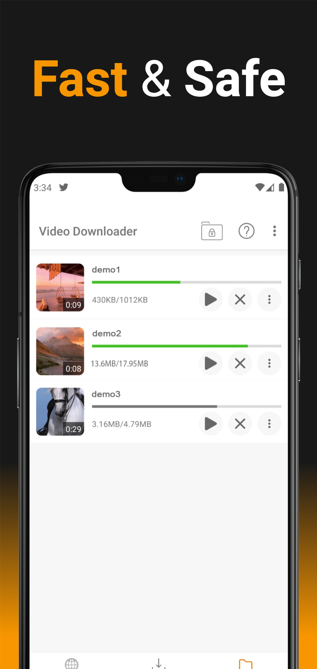 اسکرین شات 5 برنامه Video Saver Downloader