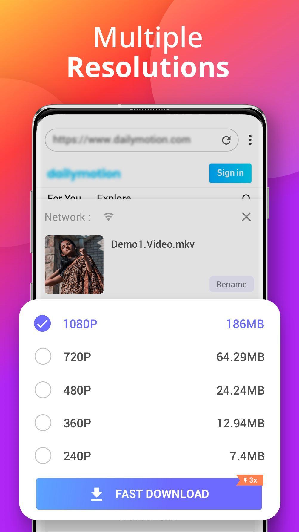 اسکرین شات 4 برنامه Downloader - Video Downloader