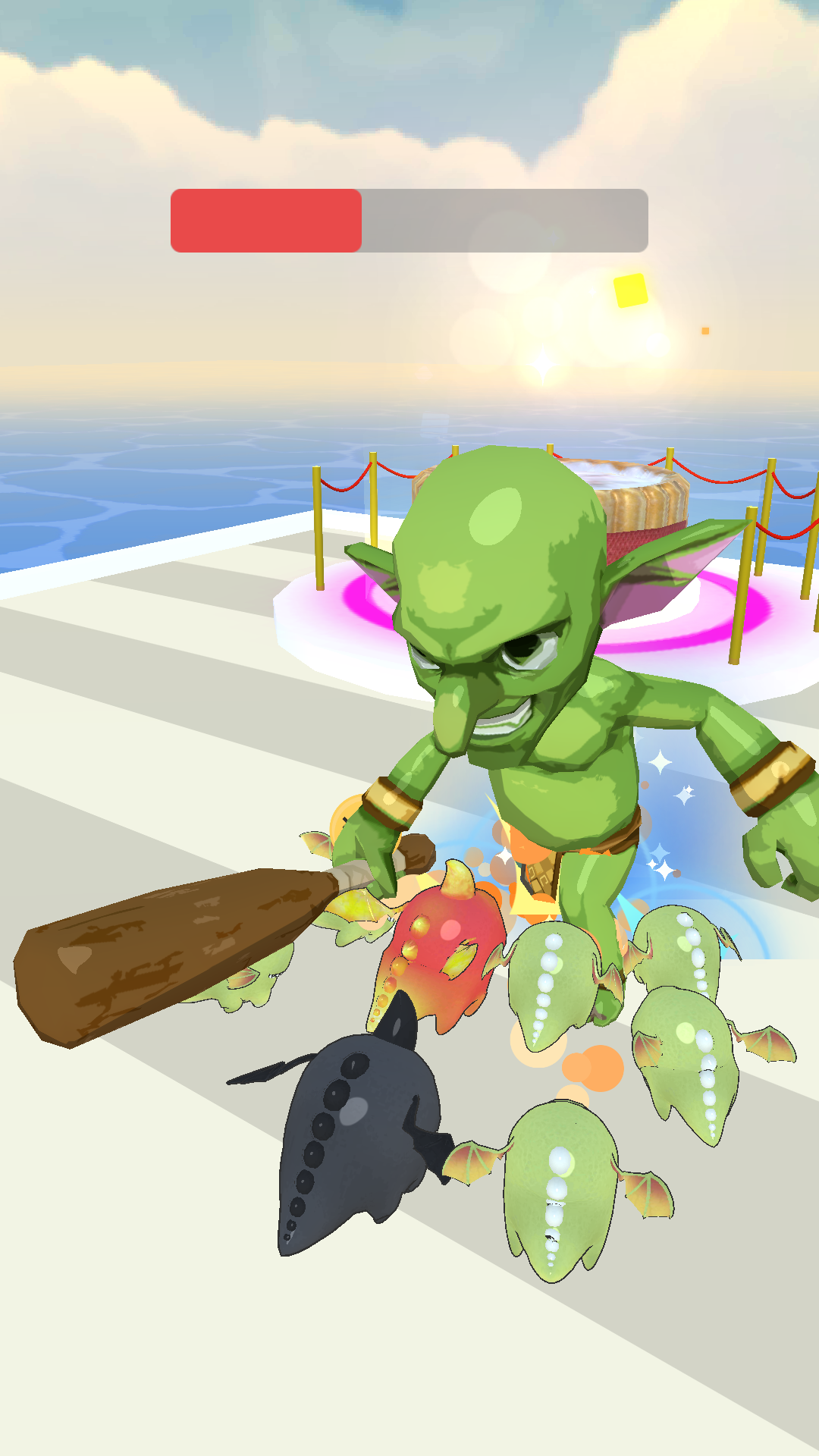 اسکرین شات 2 بازی Dragon Rush 3D: Merge and Run