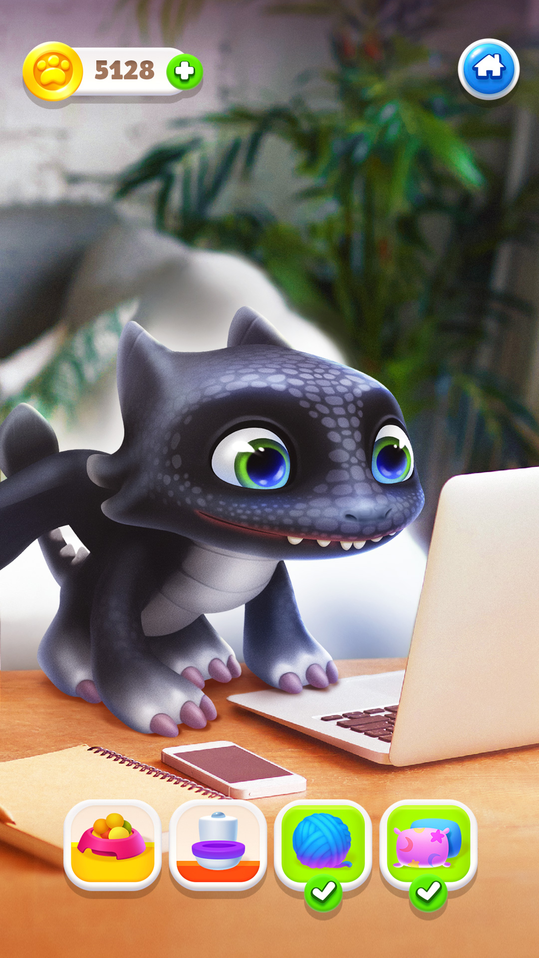 اسکرین شات 5 بازی My Dragon - Virtual Pet Game