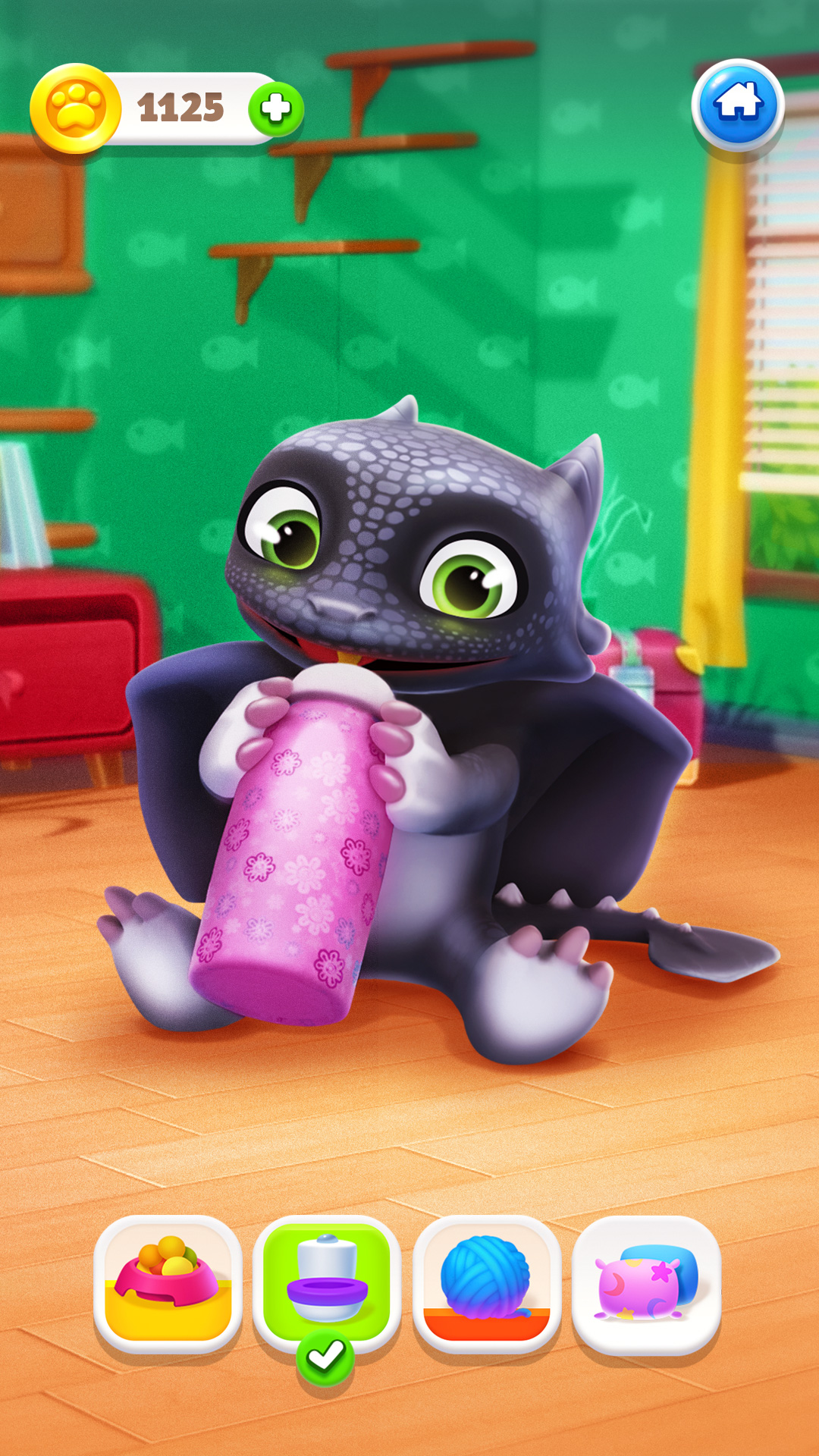 اسکرین شات 2 بازی My Dragon - Virtual Pet Game