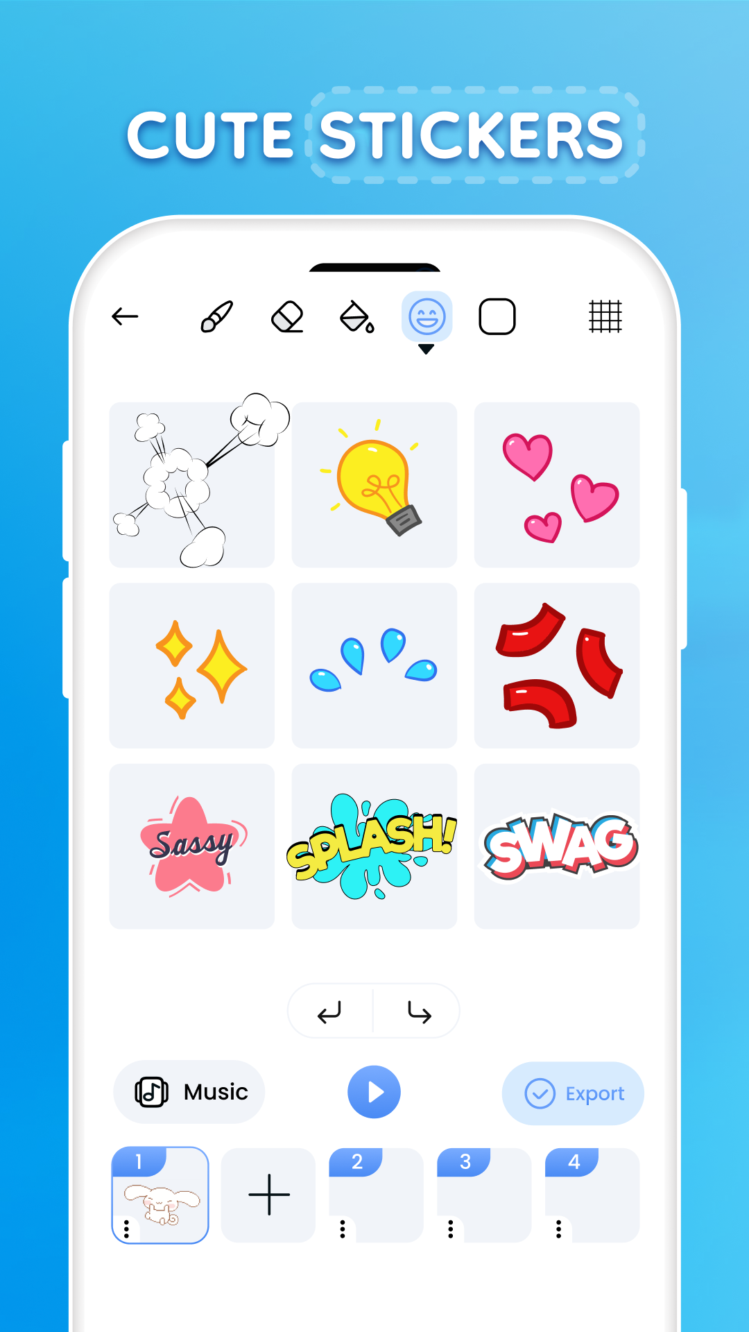 اسکرین شات 7 برنامه AniDraw: 2D Draw Animation