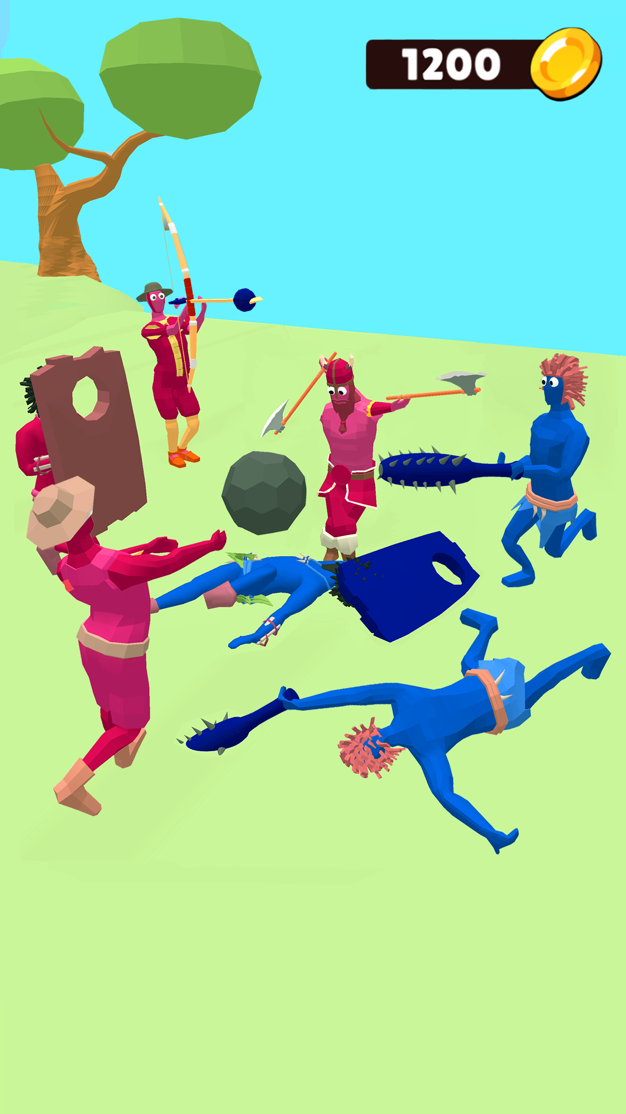 اسکرین شات 1 بازی Draw Battle Simulator: Legions