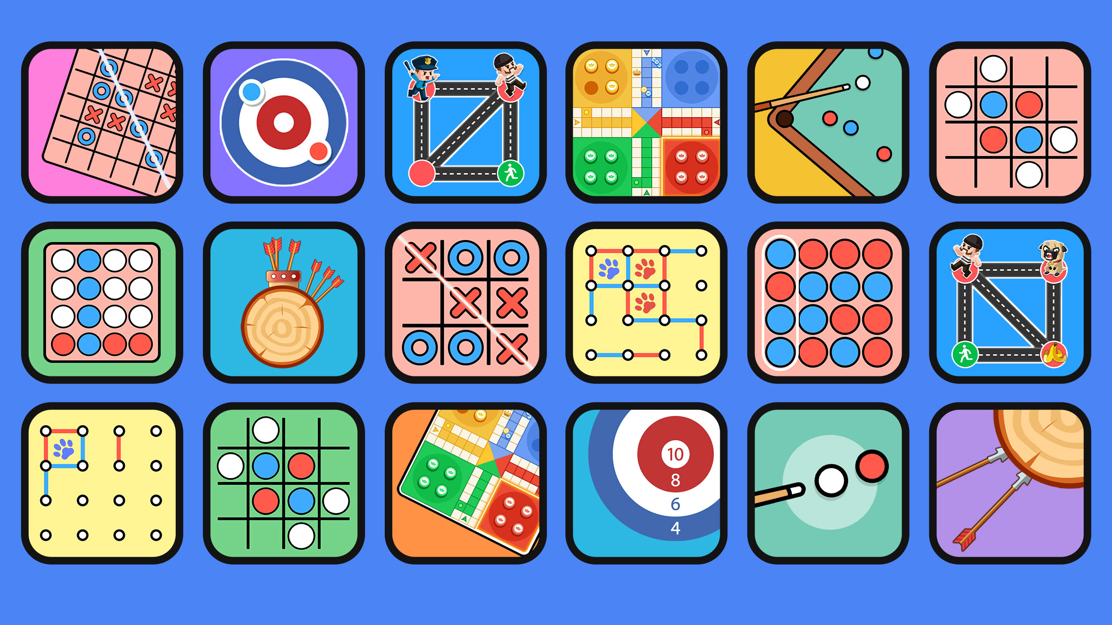 اسکرین شات 1 بازی 1V1 Board Games for Couples