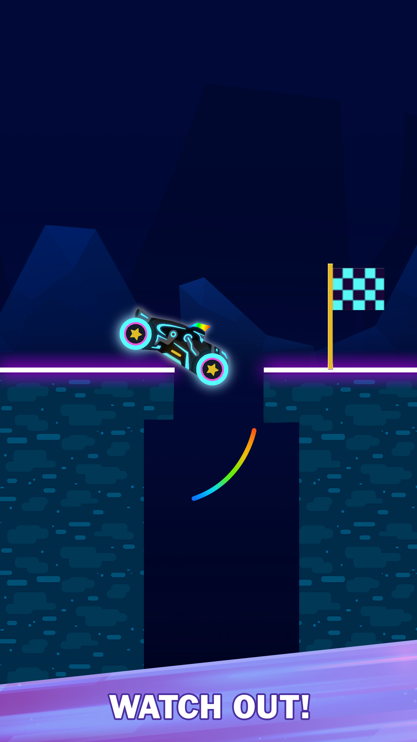 اسکرین شات 3 بازی Bridge Draw: Car Bridge Puzzle