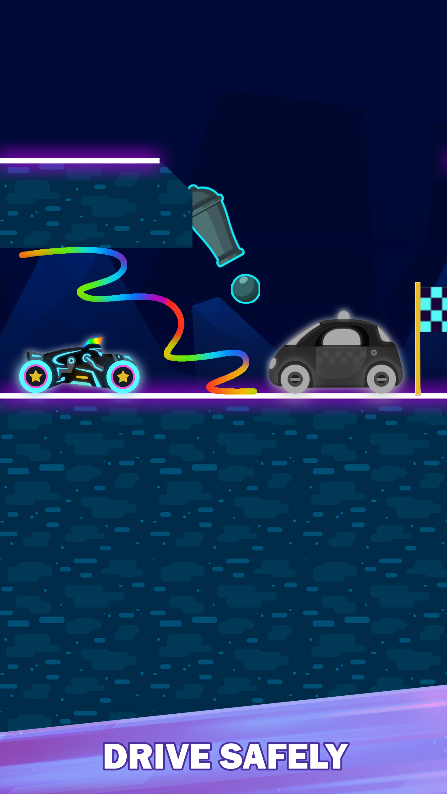 اسکرین شات 5 بازی Bridge Draw: Car Bridge Puzzle