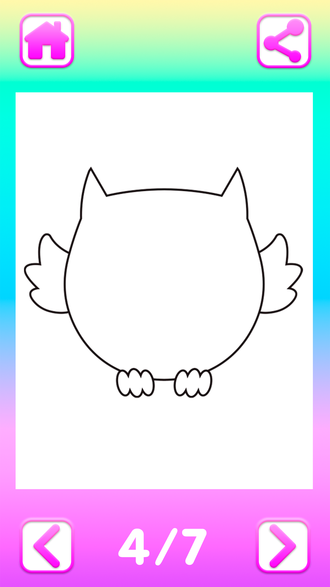 اسکرین شات 5 بازی How To Draw Kawaii: kids games
