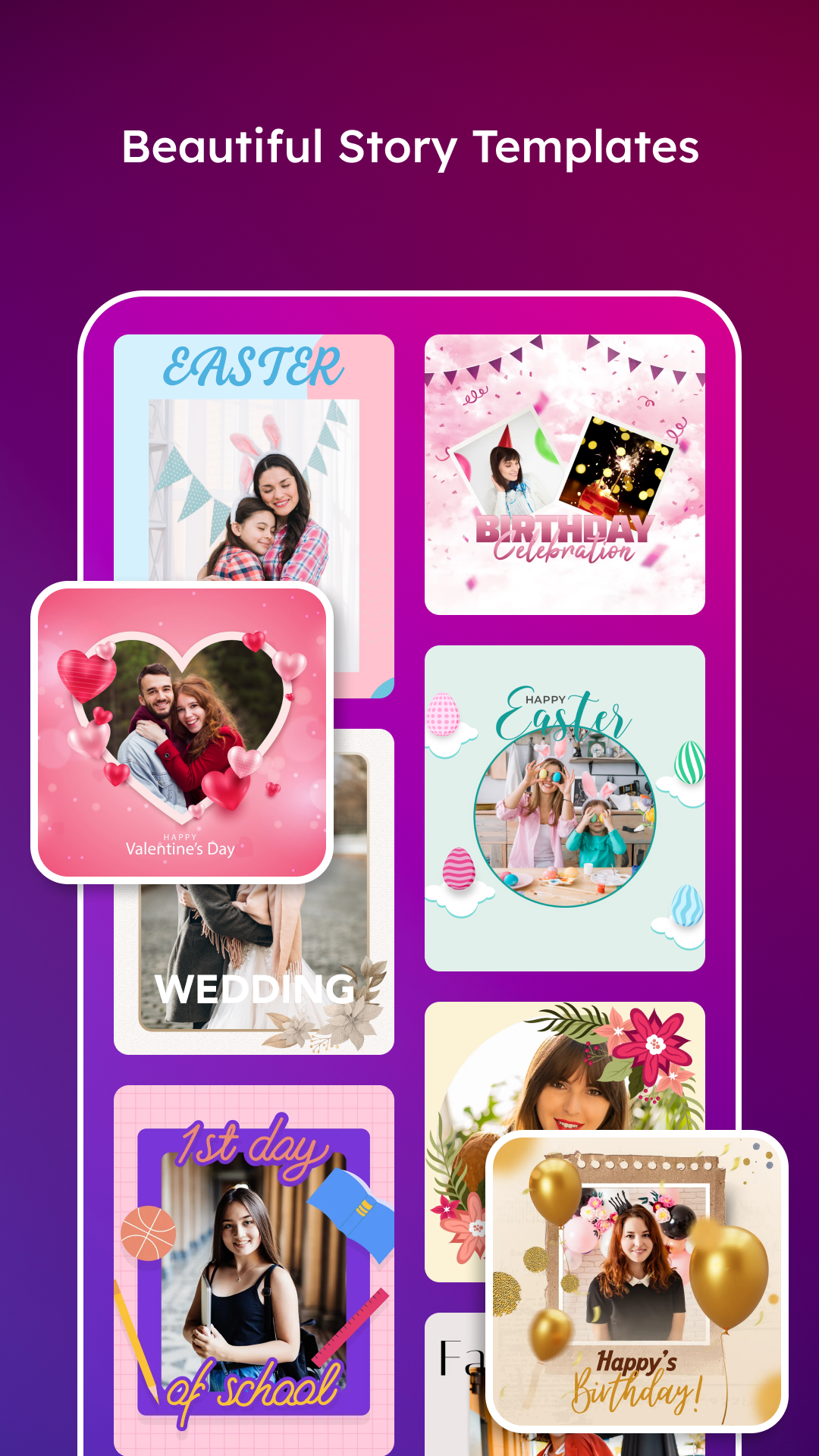 اسکرین شات 6 برنامه Photo Collage Maker, Foto Grid