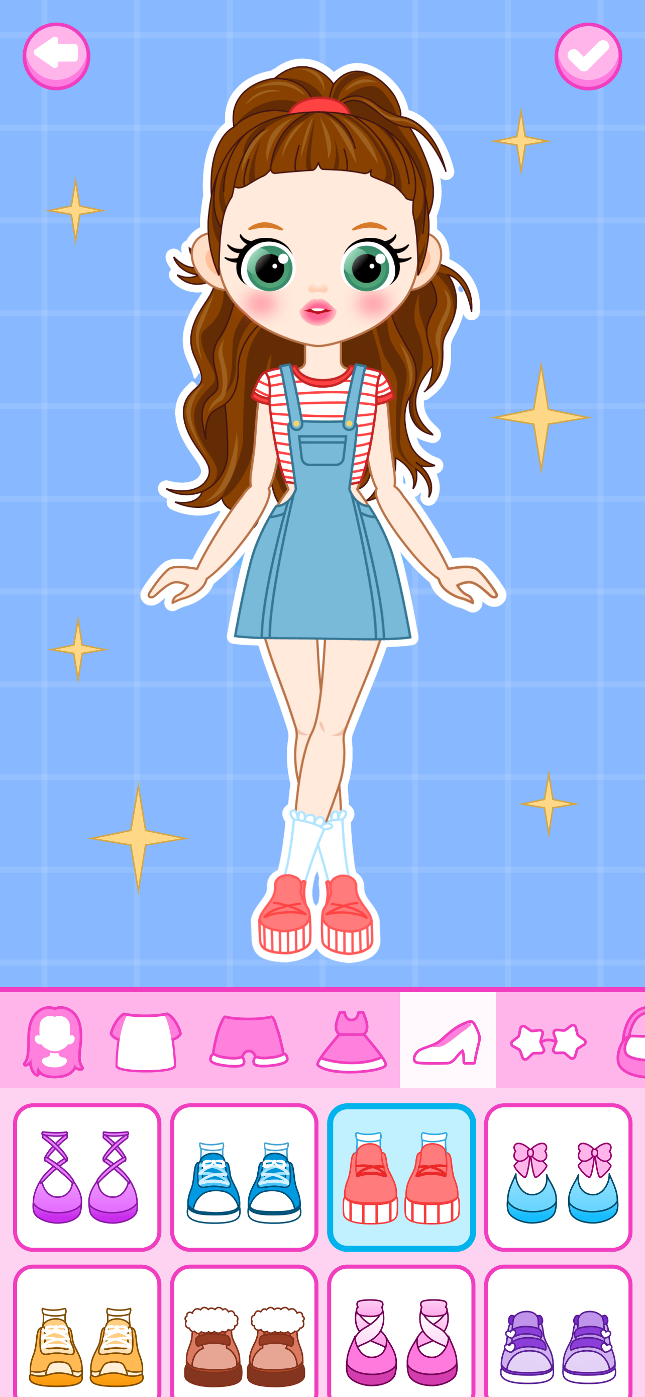 اسکرین شات 4 بازی Dress up Baby Games for Girls