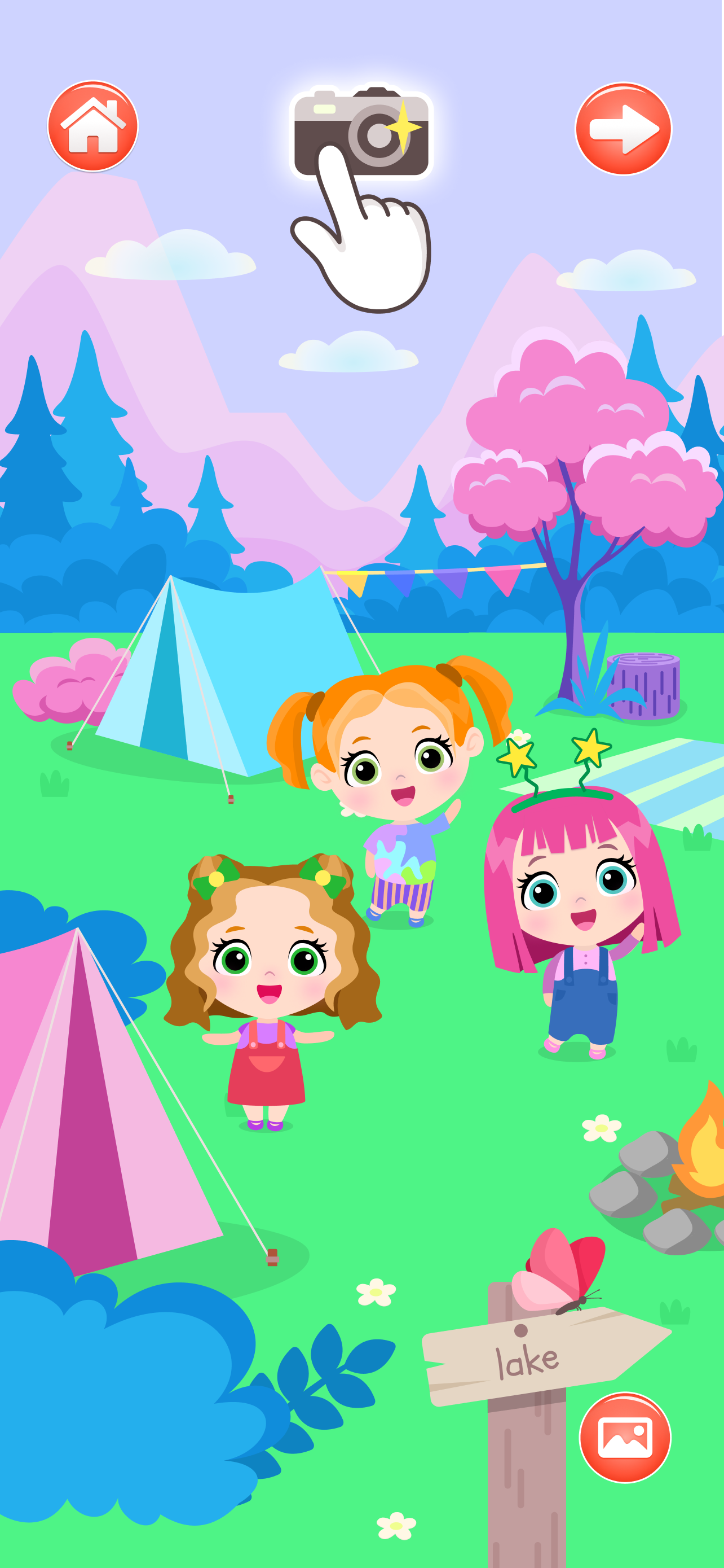 اسکرین شات 8 بازی Dress up Baby Games for Girls