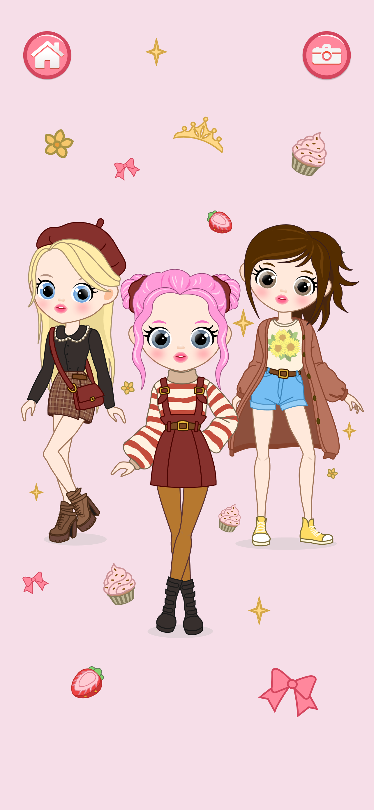 اسکرین شات 1 بازی Dress up Baby Games for Girls