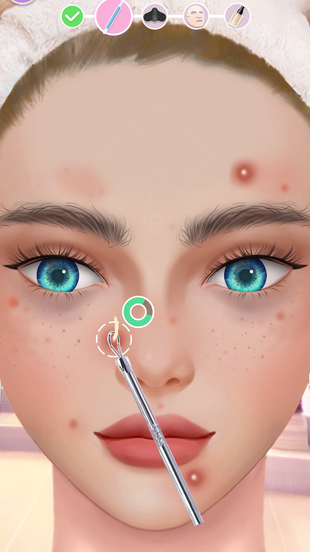 اسکرین شات 1 بازی Makeover Fantasy: Makeup Games