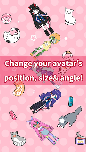 اسکرین شات 3 بازی Cute Girl Avatar Maker - Cute Avatar Creator Game