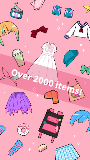 اسکرین شات 7 بازی Cute Girl Avatar Maker - Cute Avatar Creator Game