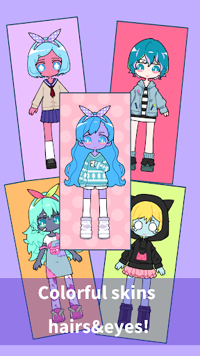 اسکرین شات 6 بازی Cute Girl Avatar Maker - Cute Avatar Creator Game