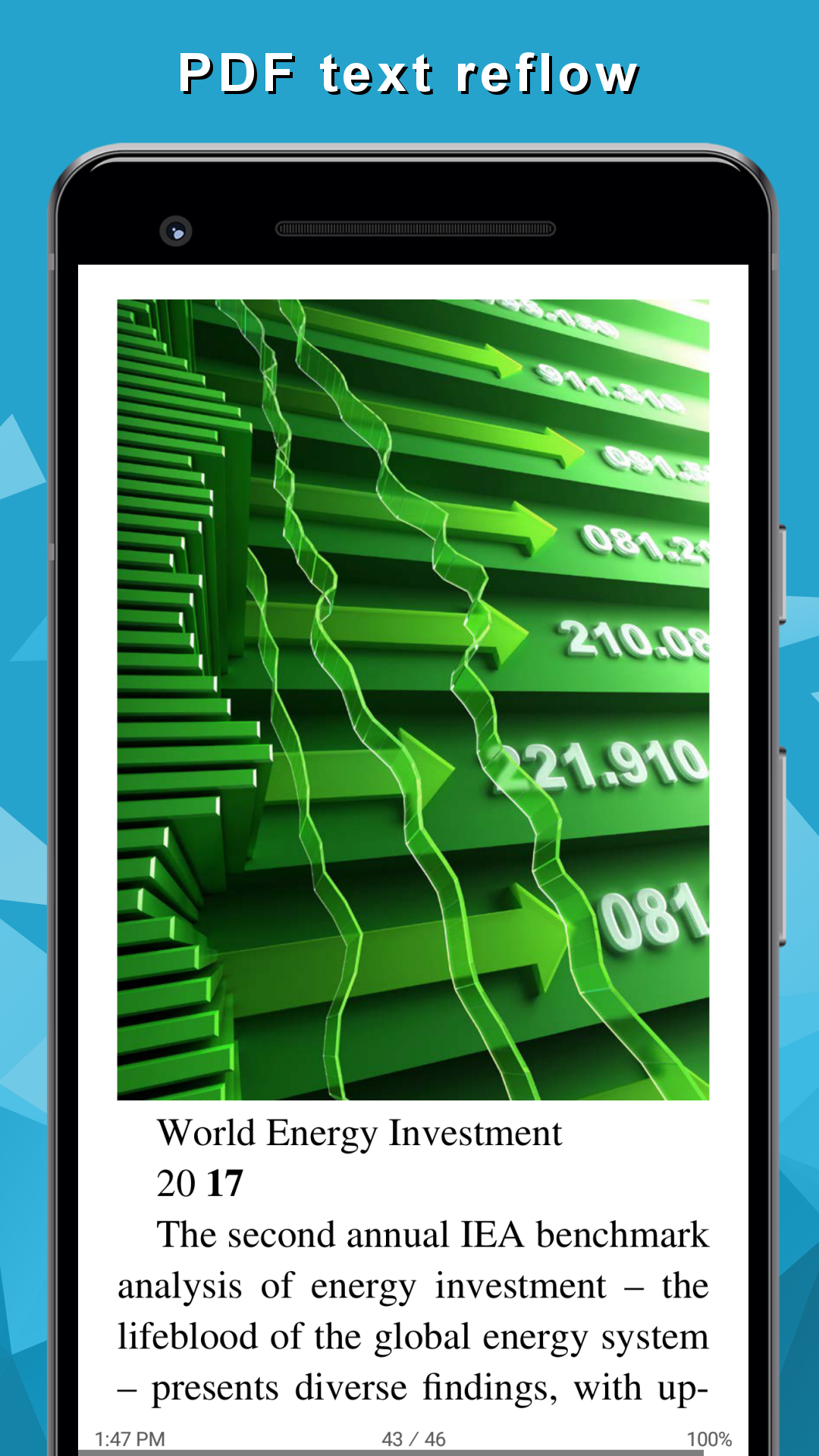 اسکرین شات 5 برنامه eBook Reader: PDF, EPUB, HTML