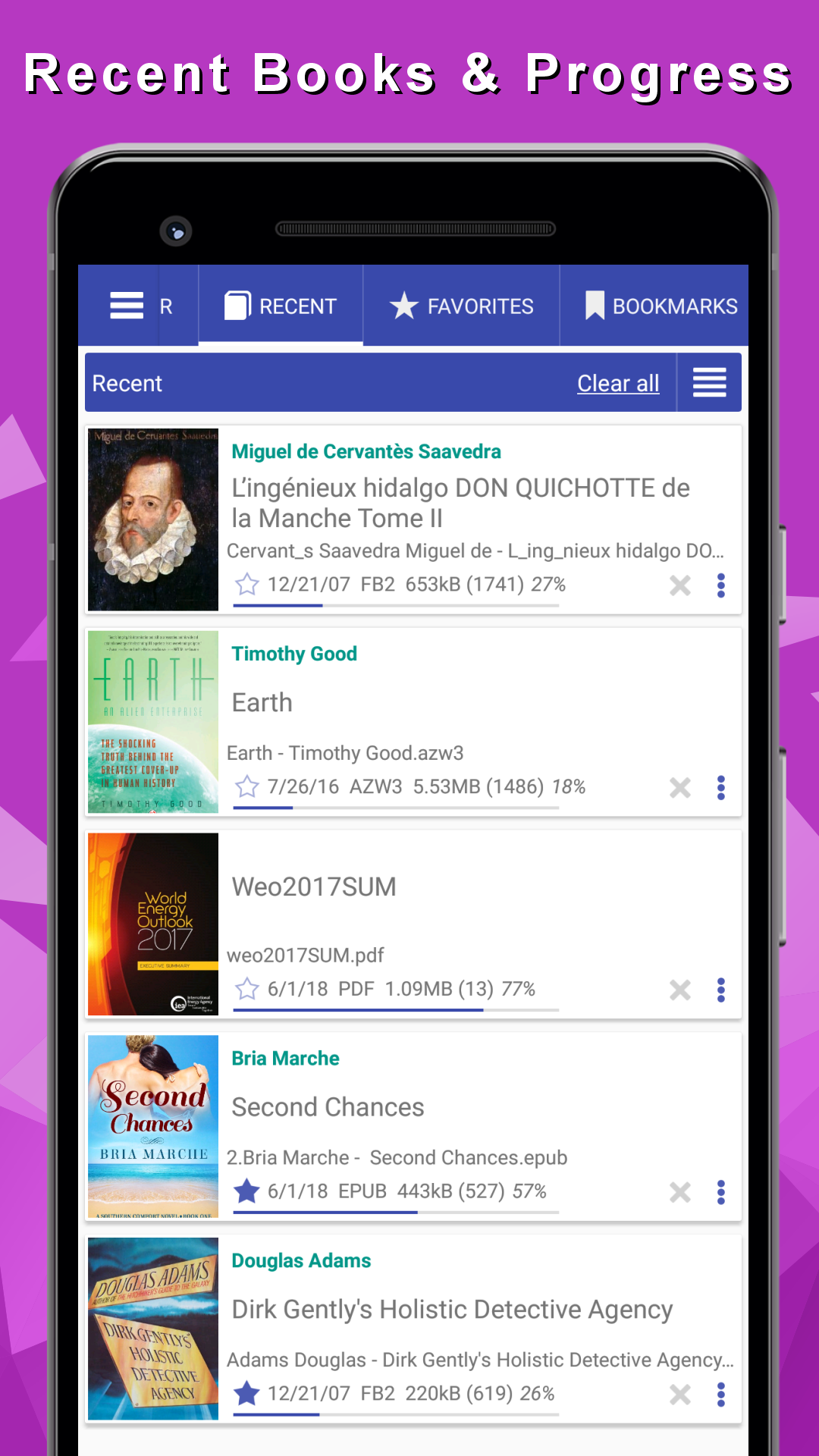اسکرین شات 6 برنامه eBook Reader: PDF, EPUB, HTML