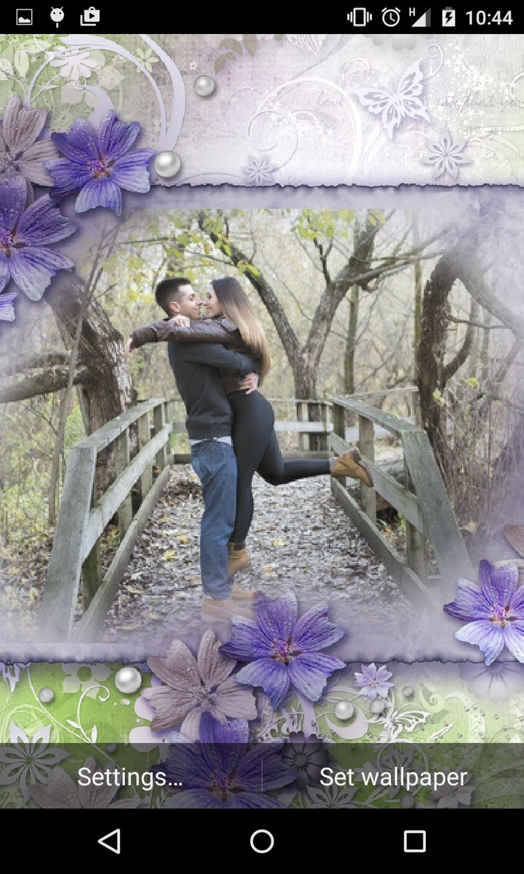 اسکرین شات 3 برنامه Romantic