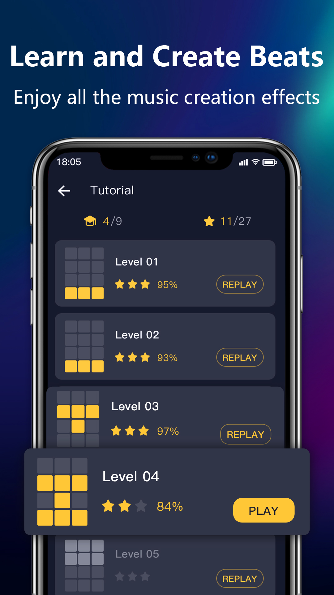 اسکرین شات 4 برنامه Beat Maker - Drum Pad