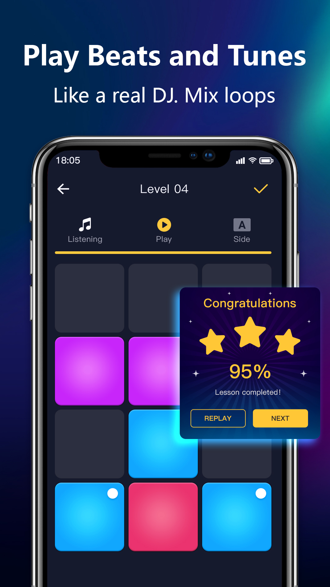 اسکرین شات 5 برنامه Beat Maker - Drum Pad
