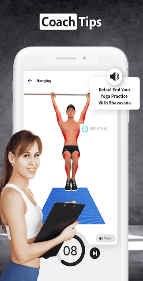 اسکرین شات 3 برنامه Height Increase Workout Yoga