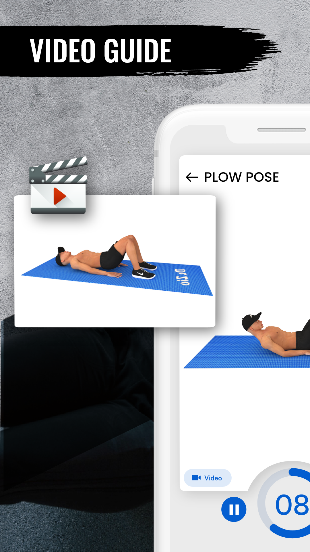 اسکرین شات 6 برنامه Stretching Yoga Exercise at Ho