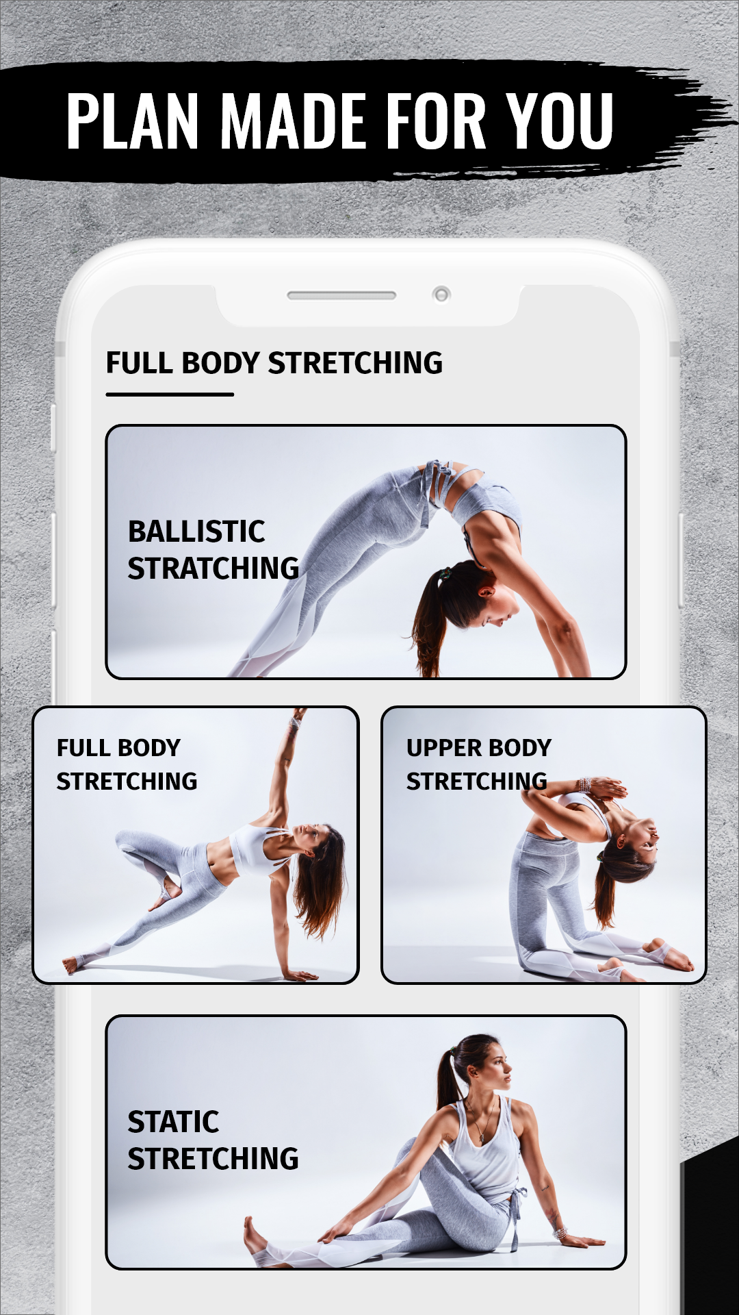 اسکرین شات 4 برنامه Stretching Yoga Exercise at Ho