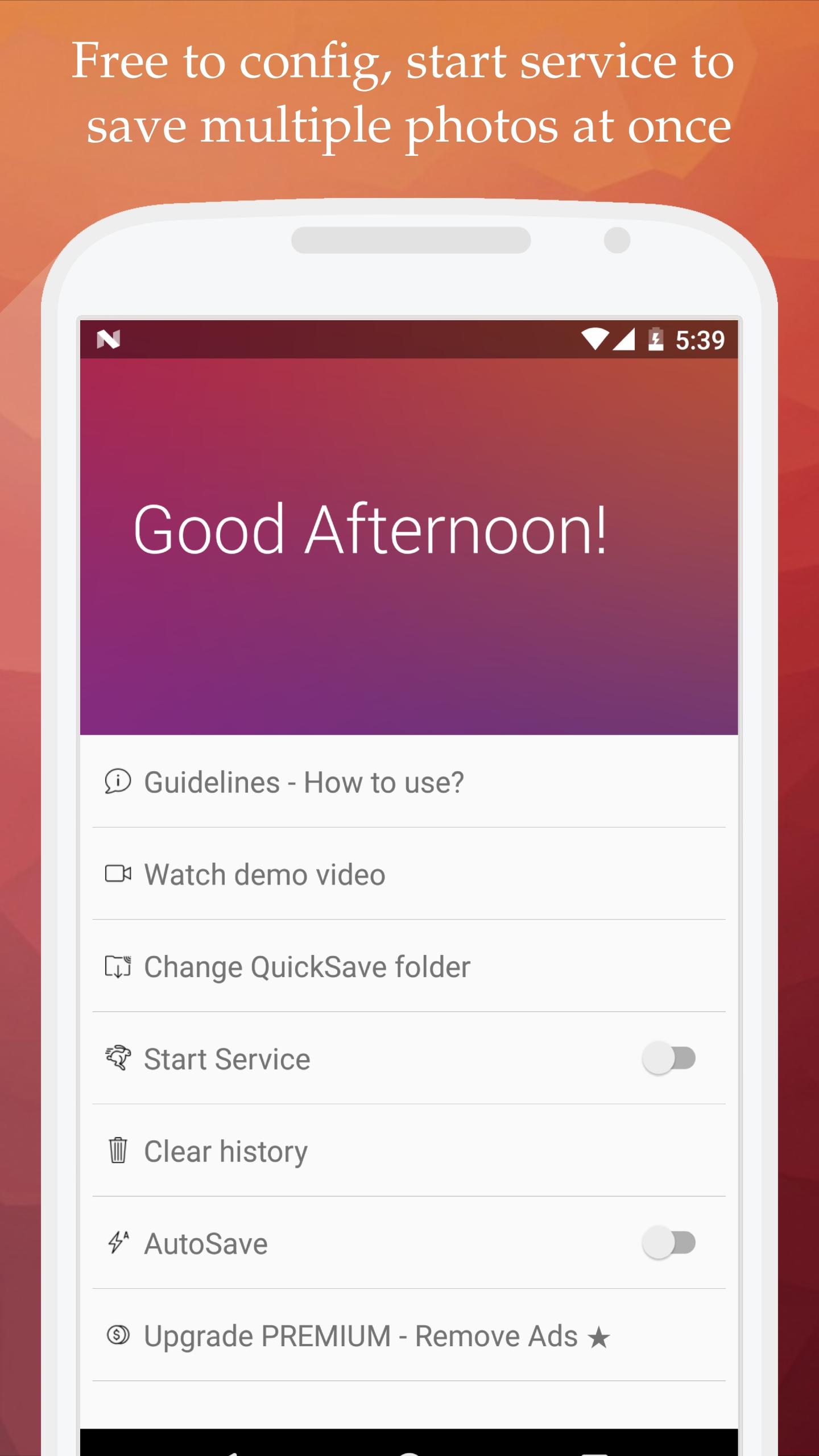 اسکرین شات 3 برنامه QuickSave for Instagram