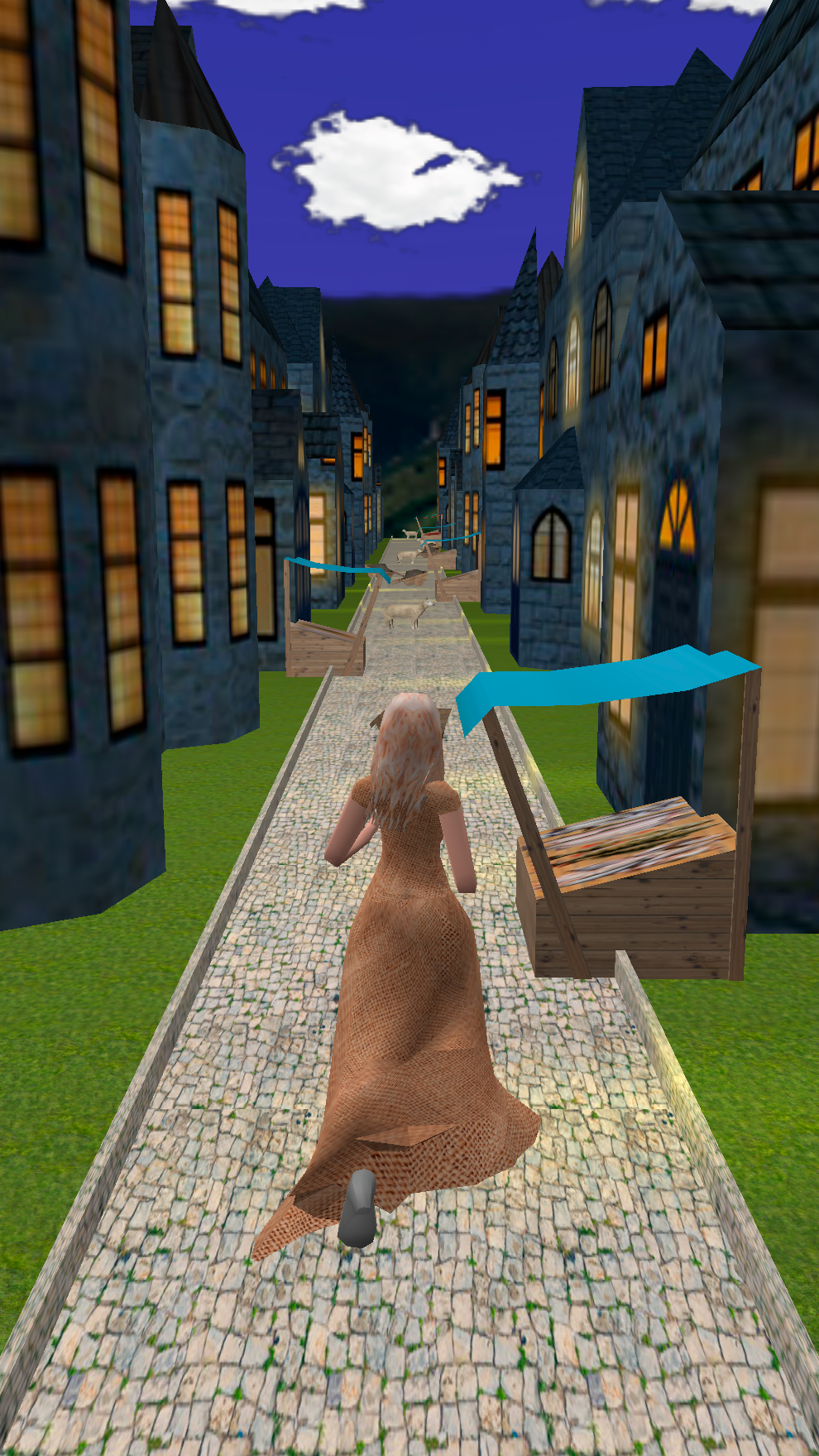 اسکرین شات 1 بازی Cinderella. 3D Runner.