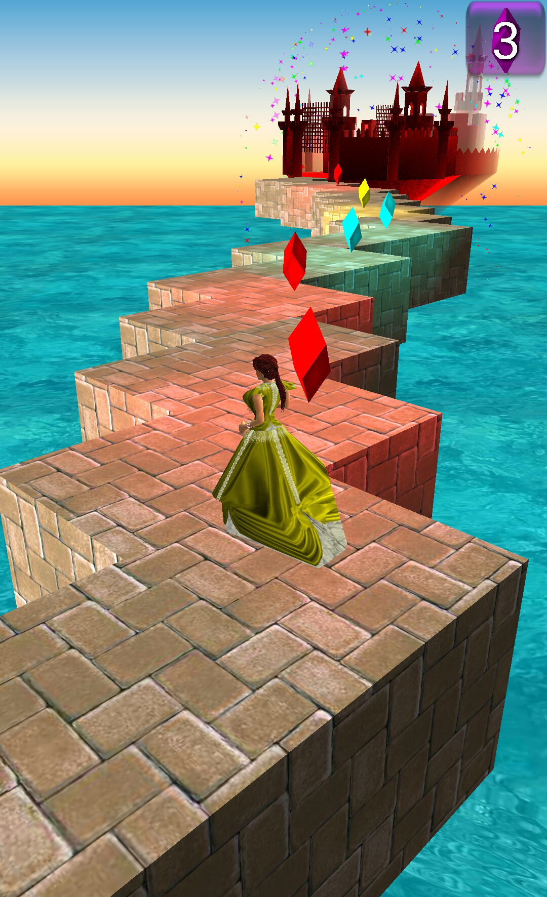 اسکرین شات 2 بازی Running Princess 2