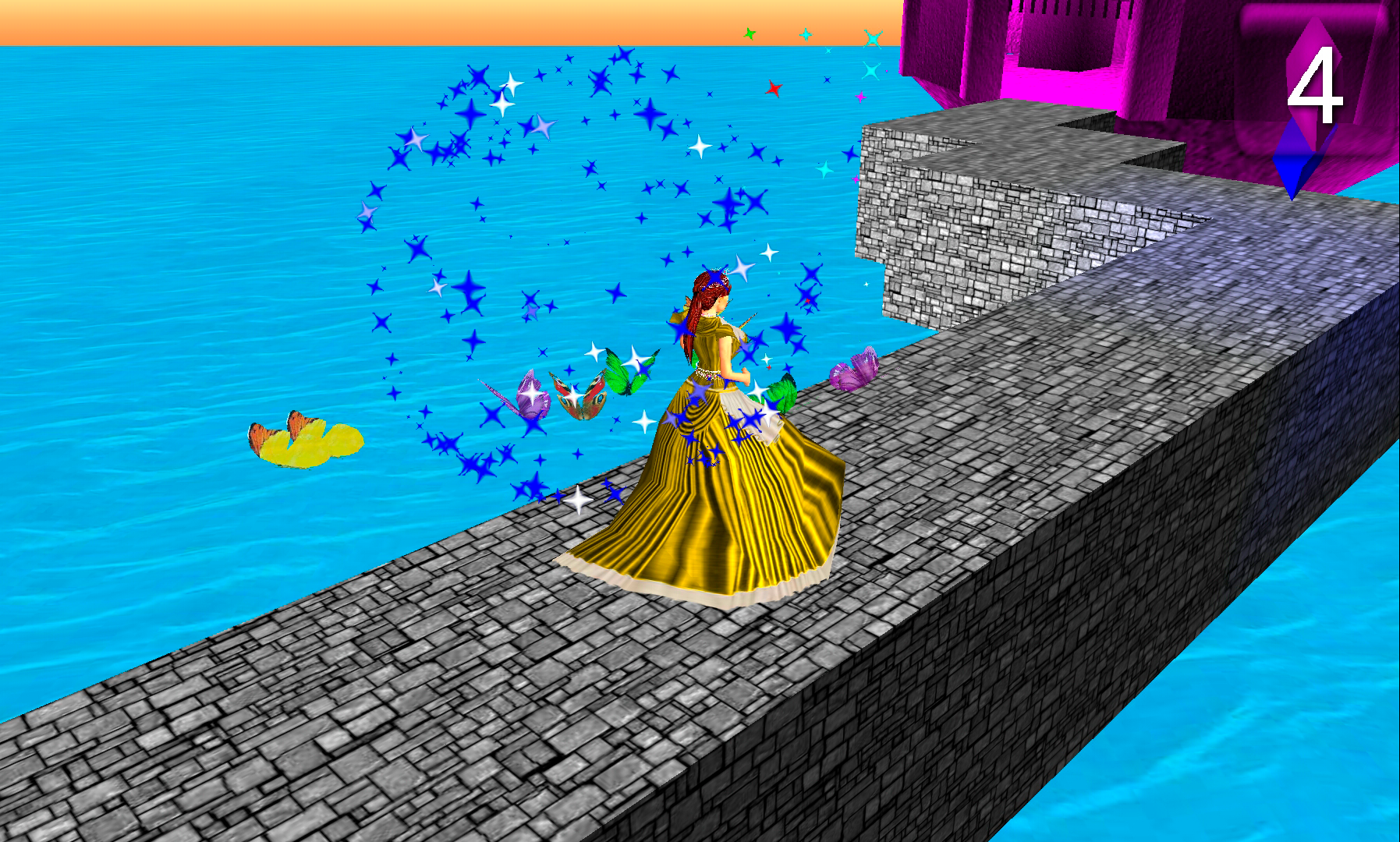 اسکرین شات 6 بازی Running Princess 2