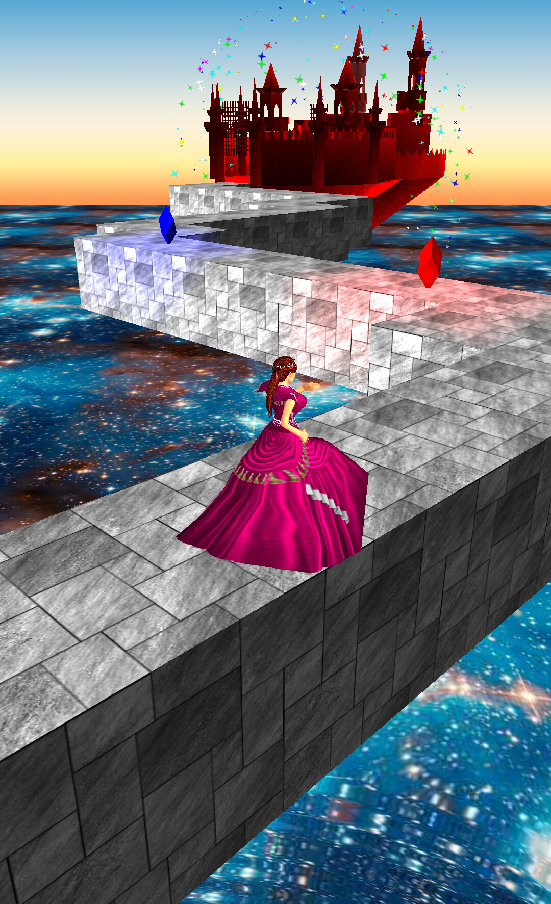 اسکرین شات 1 بازی Running Princess 2