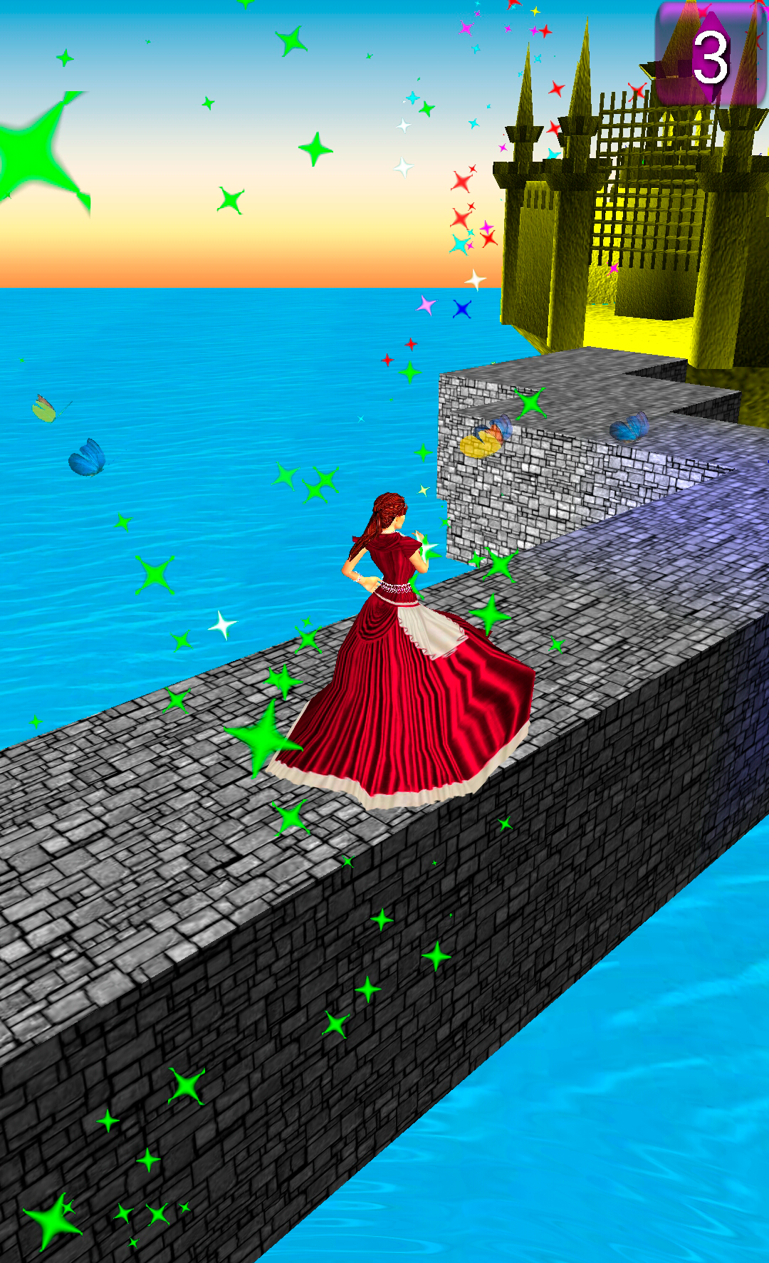 اسکرین شات 3 بازی Running Princess 2