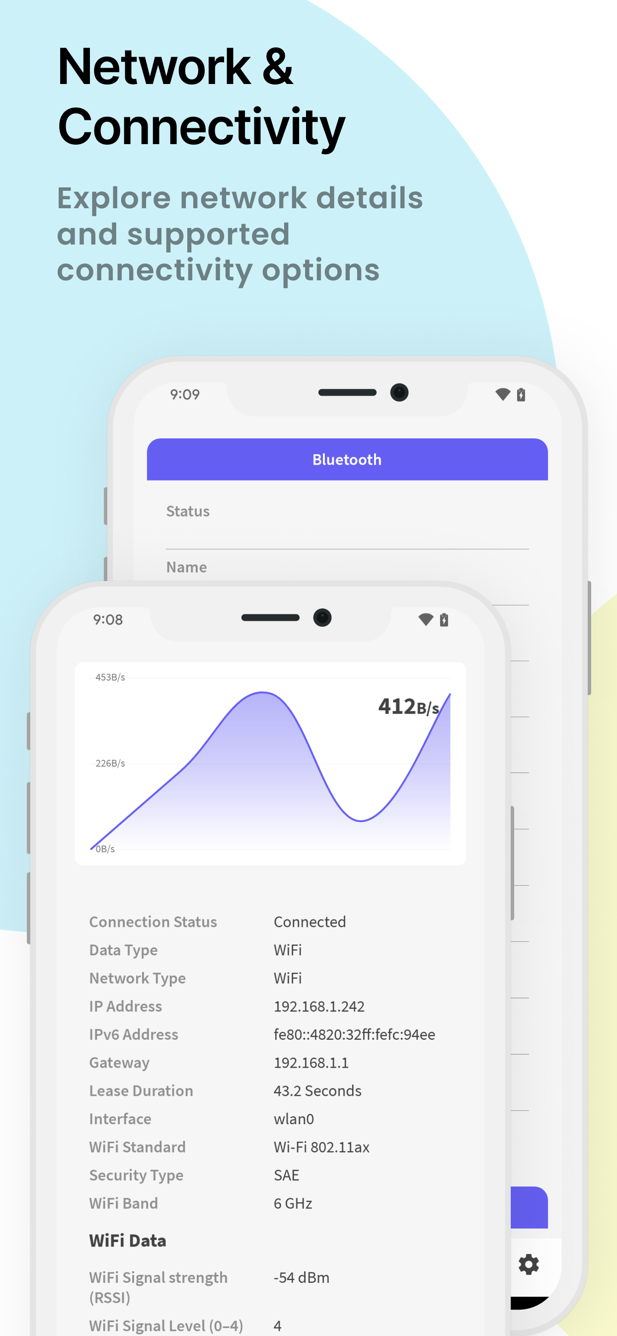اسکرین شات 4 برنامه Device Info: System & CPU Info