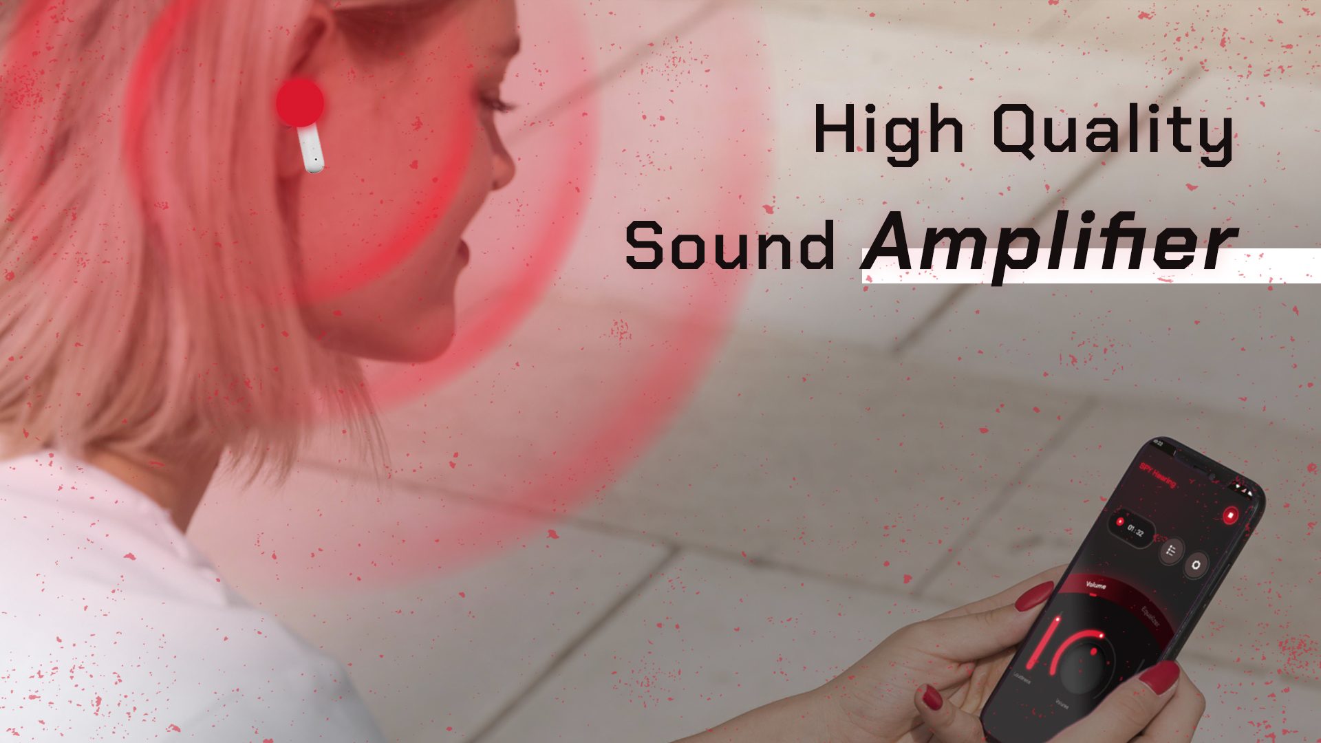 اسکرین شات 1 برنامه Hearing Boost: Amplify, Record