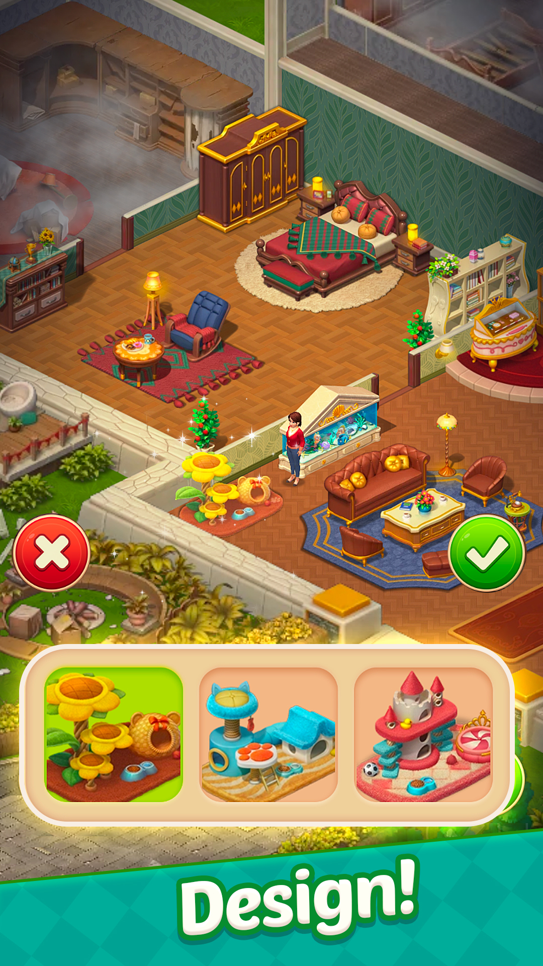 اسکرین شات 3 بازی Tile Manor: Triple Match