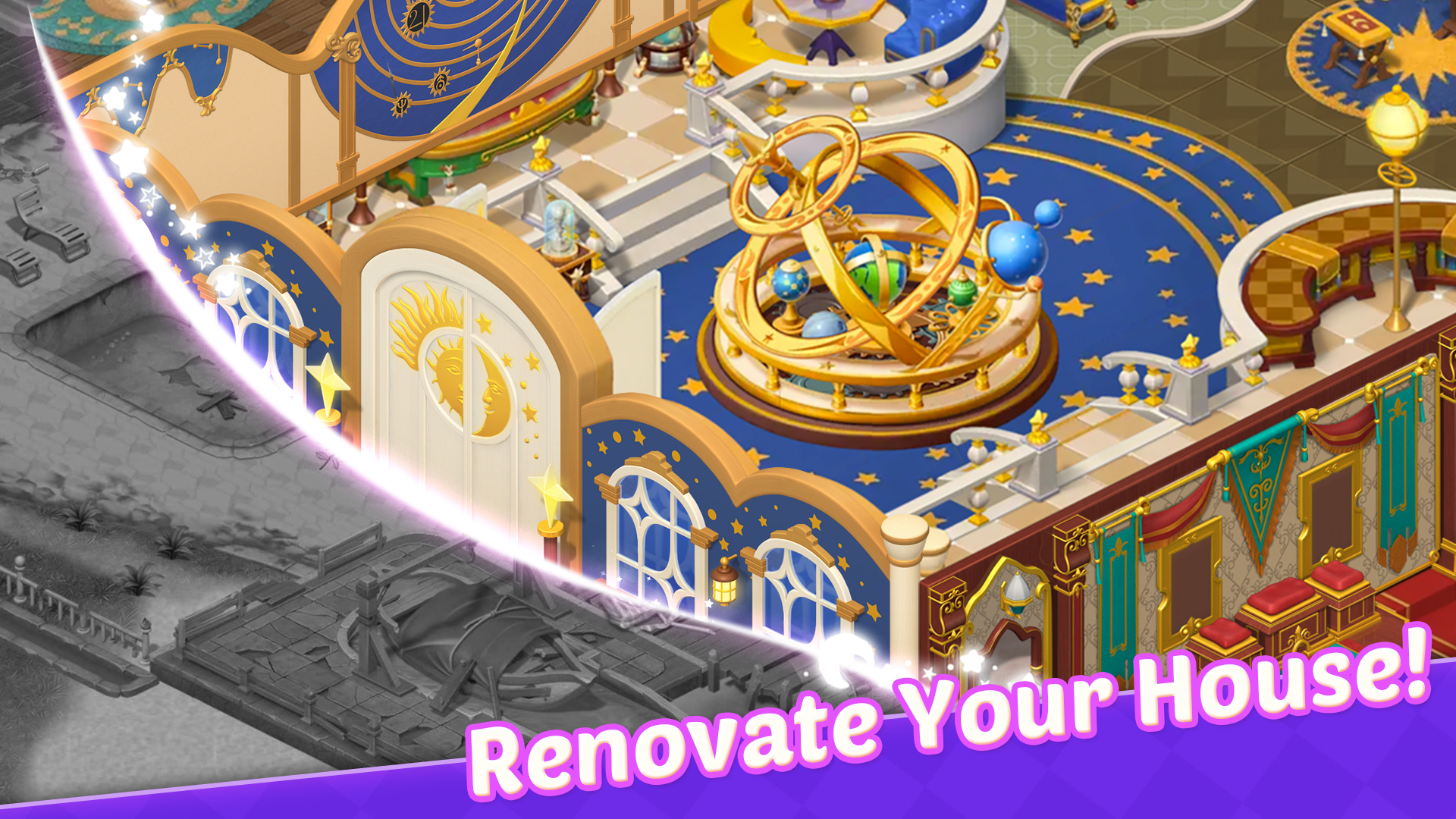 اسکرین شات 1 بازی Tile Manor: Triple Match