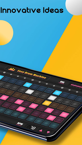 اسکرین شات 2 بازی Easy Drum Machine - Beat Machine & Drum Maker