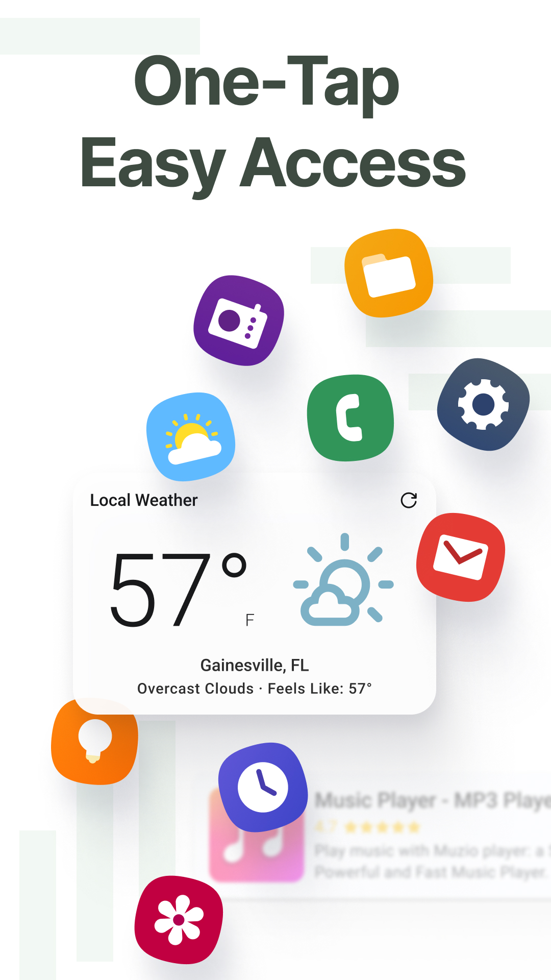 اسکرین شات 5 برنامه Easy Homescreen