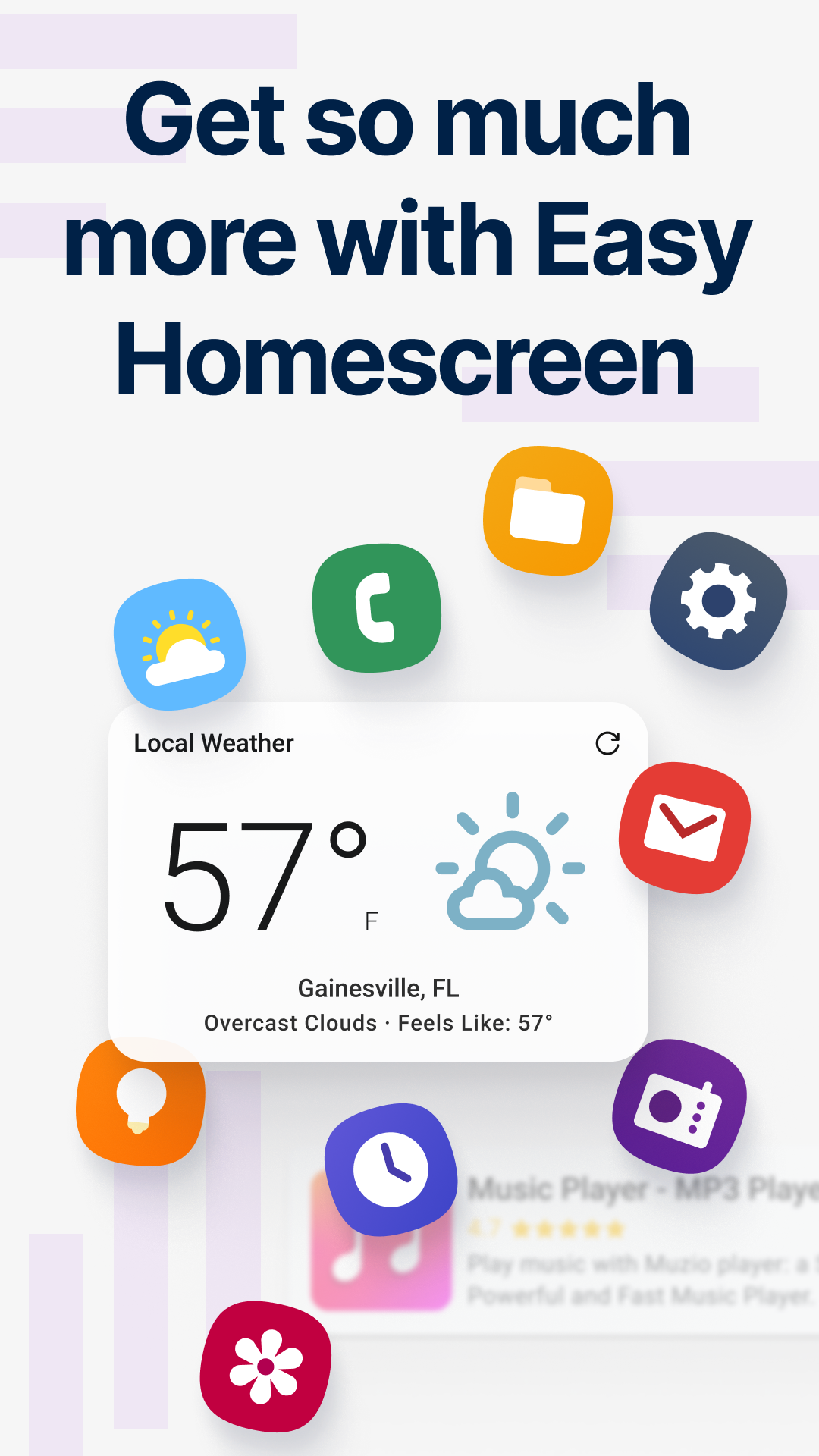 اسکرین شات 5 برنامه Easy Homescreen