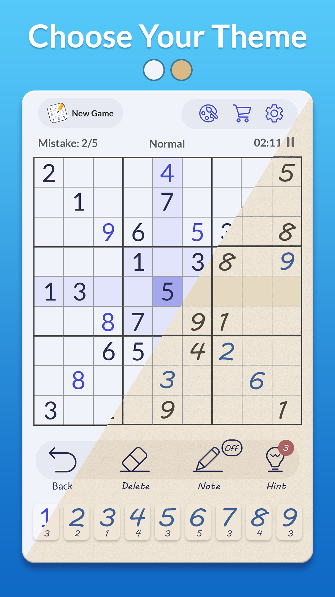 اسکرین شات 5 بازی Sudoku – Classic Sudoku Puzzle